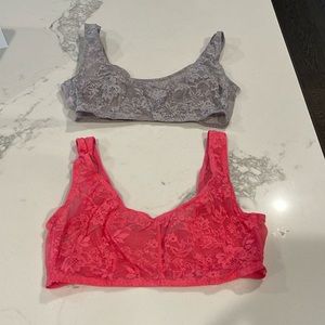 VICTORIA SECRET LACE BRALETTES